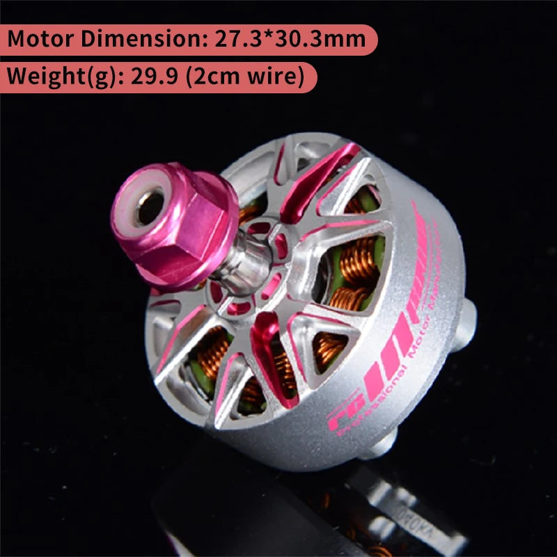 4PCS RCINPOWER GTS V4 2207 FPV Brushless Motor 5-6S 1960KV 2040KV For RC FPV 5inch Freestyle Racing Drone Quadcopter Motor - Thedroneflight