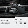 DJI Avata 2 Fly More Combo (3 Battery), 4K FPV Drone, Goggles 3 & Motion Controller, Built-In Propeller Guard