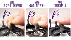 M3 / M4 Drone Joystick Lever Rocker Cap Gimbal Stick Ends V3/V2/V1 Height Adjustable for Radiomaster GX12 TX12 TX16S DJI Boxer