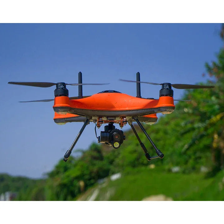 SwellPro Fisherman MAX FD2 Waterproof Fishing  4K Load Heavy  Aerial Camera