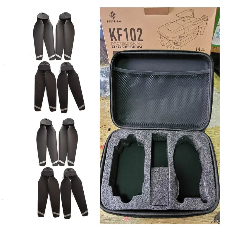 KF102 Original Accessory Propeller Props Maple Leaf Storage Bag for KF102 PRO GPS Drone Brushless Motor Quadcopter Spare Part - Thedroneflight