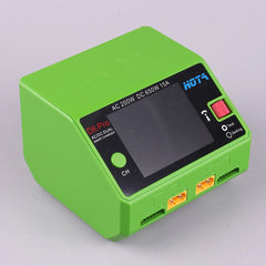 HOTA D6 Pro Dual-Channel Smart Charger — AC 200W / DC 650W, 15A×2, 1–6S LiPo/LiHV/LiFe, App Control, Wireless Charging