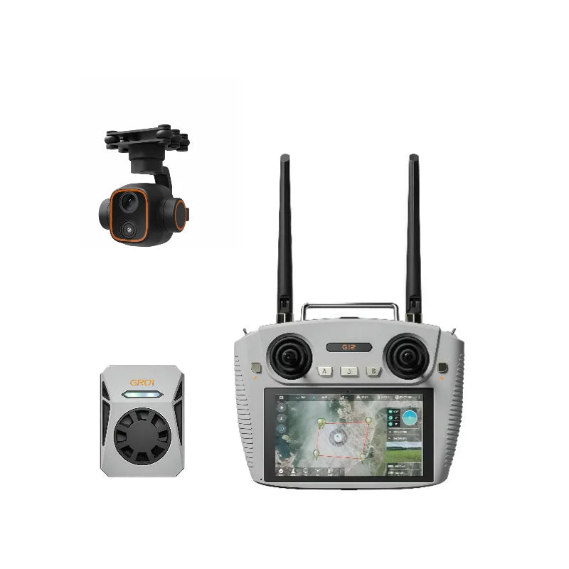 Skydroid G12 Handheld Ground Station — 20km, 5.5" 1080p, Dual-Band, 6nm, Android 13 - TheDroneFlight