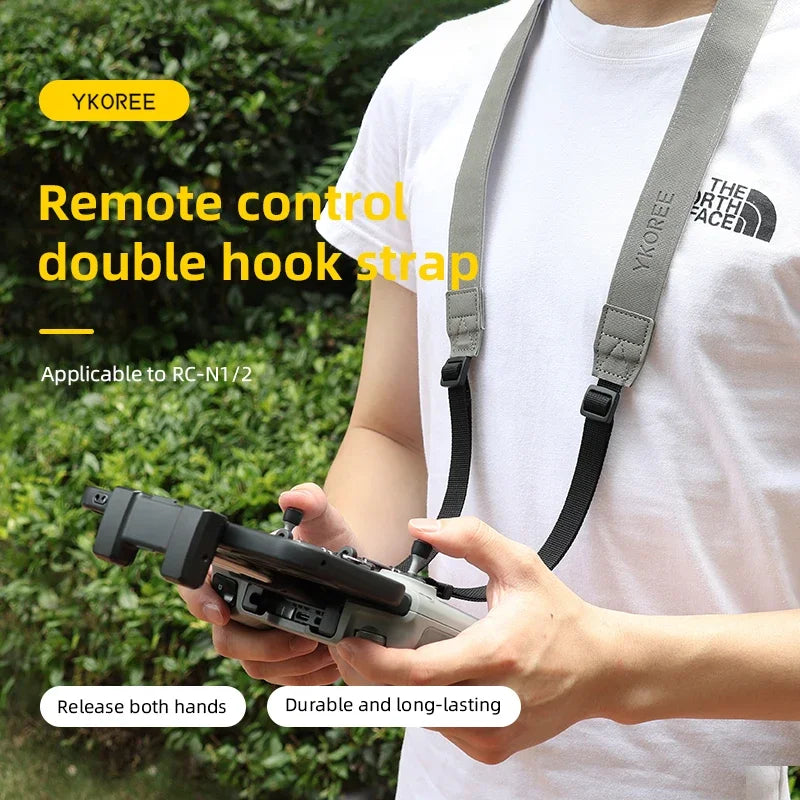 PU Lanyard for DJI MINI 2/MINI 3 PRO /4 PRO/Air 3 2/Mavic 3/Mini 4K RC-N1/N2 Remote Control Hook Neck Strap Drone Accessories - Thedroneflight