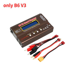 B6 V3 RC Balance Charger | 80W 6A & Power Adapter Options