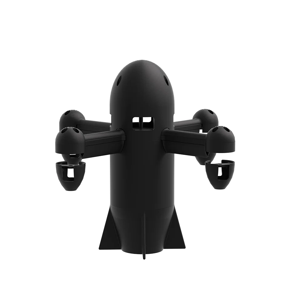 AOS HS5 Frame Kit 6mm Carbon Fiber Arms - 5" FPV Racing Freestyle Drone Frame