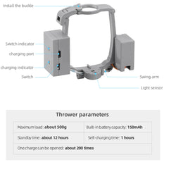 BRDRC Drop System for DJI Air 2S/Mavic Air 2 Airdrop Thrower Transport Device with Landing Gear Long Distance Deliver Accessory - Thedroneflight