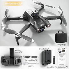 JJRC X28 GPS Drone 4K EIS Dual-Camera FPV Foldable RC Quadcopter Brushless Motor Obstacle Avoidance 2.4G WiFi - Thedroneflight