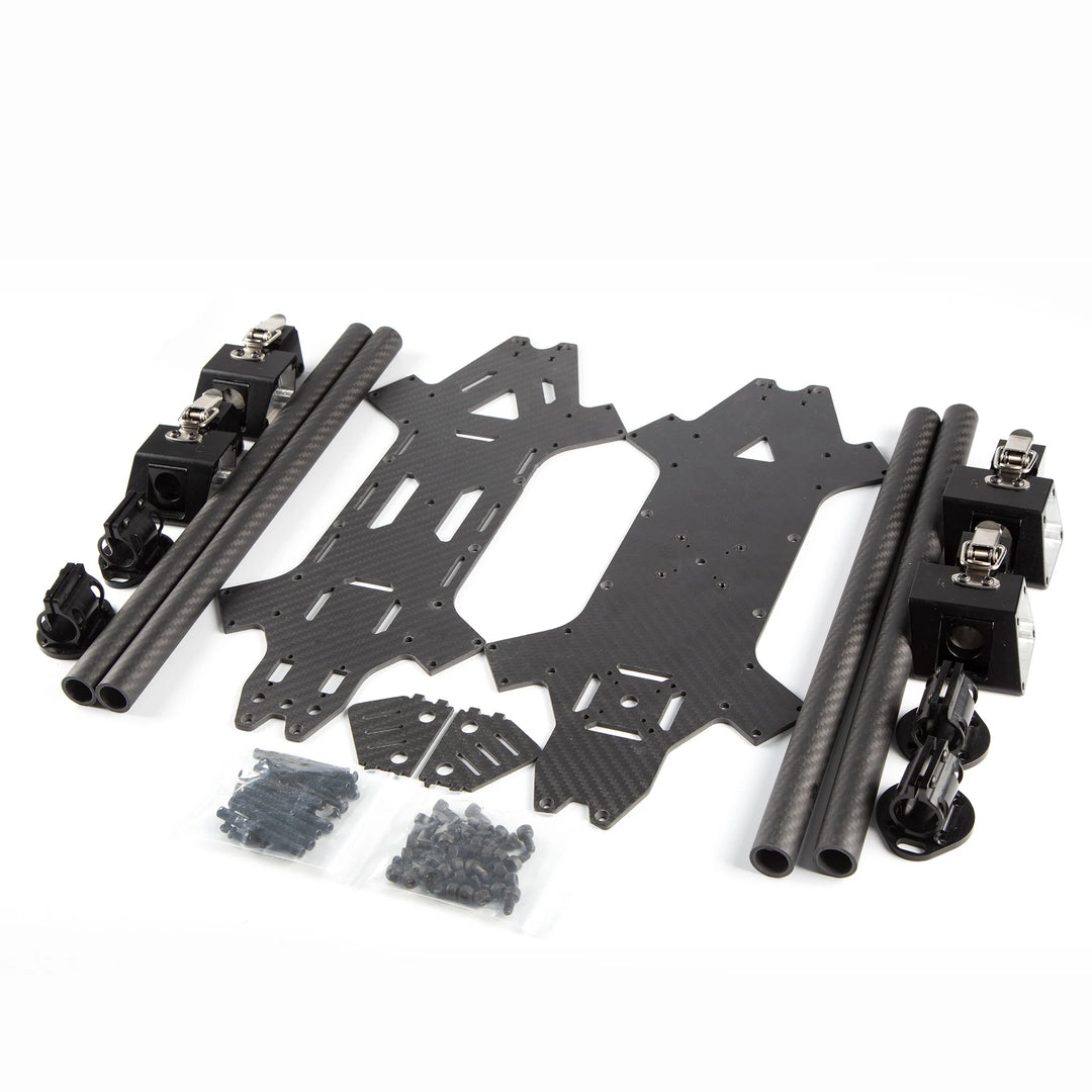 Aoft Foldaway Carbon Fiber FPV Frame Kit | 15 & 17 Inch