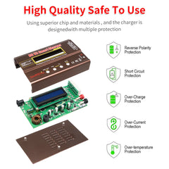 B6 V3 RC Balance Charger | 80W 6A & Power Adapter Options