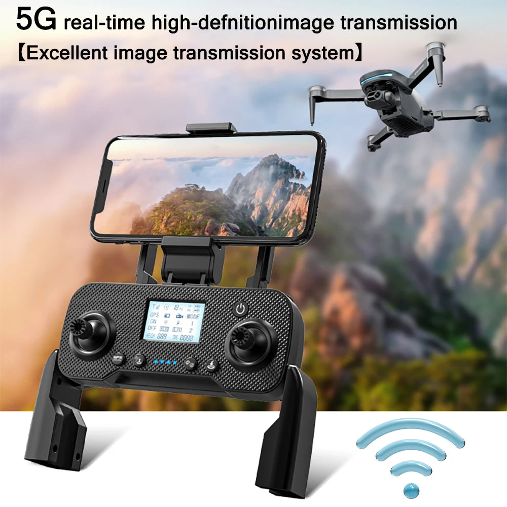 L200 PRO MAX Drone with 4K HD Dual Camera 2-axis PTZ 360° Laser Obstacle Avoidance Brushless GPS 5G WIFI RC FPV Quadcopter Toys - Thedroneflight