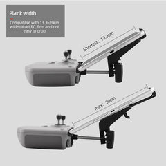 Expansion Bracket for DJI Mavic 3/Air 2S/Air 2/Mini 2/Mini 3 Pro/Air 3/Neo/Flip Drone Remote Control Tablet Holder Phone Holder
