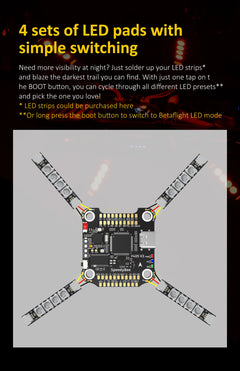 Speedybee F405 V3 50A Stack Fc Ecs Bmi270 30X30 Flight Controller Bls 4-In-1 Esc 3-6S Lipo For Rc Fpv Drone Runcam - Thedroneflight