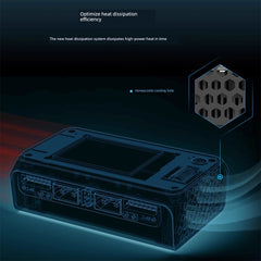Toolkitrc M6d Summer Special Edition Balance Charger 6S Lithium Battery Dual-Channel 500W Model Aircraft UAV FPV