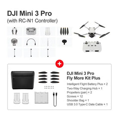 DJI Mini 3 Pro Drone - 4K Video, True Vertical Shooting, GPS Under 249g