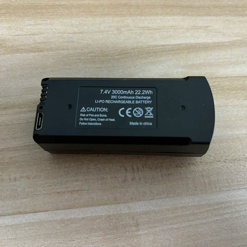Original 7.4V 3000mAh V198 MAX PRO 8K Drone Battery For V198 GPS RC Quadcopter Spare Battery Accessories Parts - Thedroneflight
