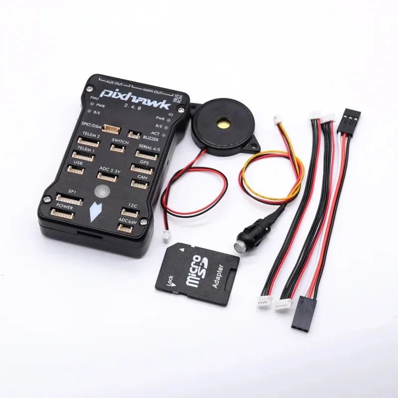 Pixhawk PX4 2.4.8 Flight Controller 32-Bit Autopilot with Safety Switch & Buzzer