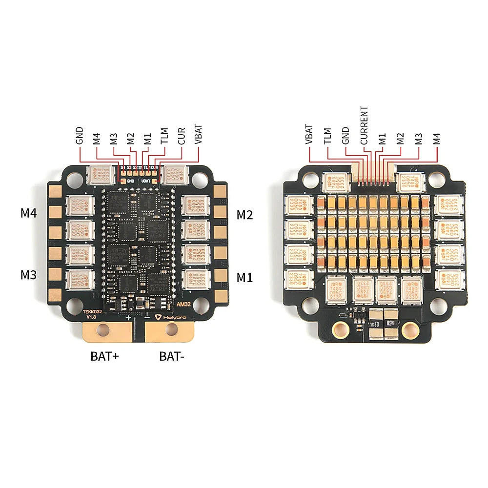 Holybro Tekko32 F4 Metal 4-in-1 65A ESC - AM32 Firmware 4-6S 30.5x30.5mm for FPV Racing Drone