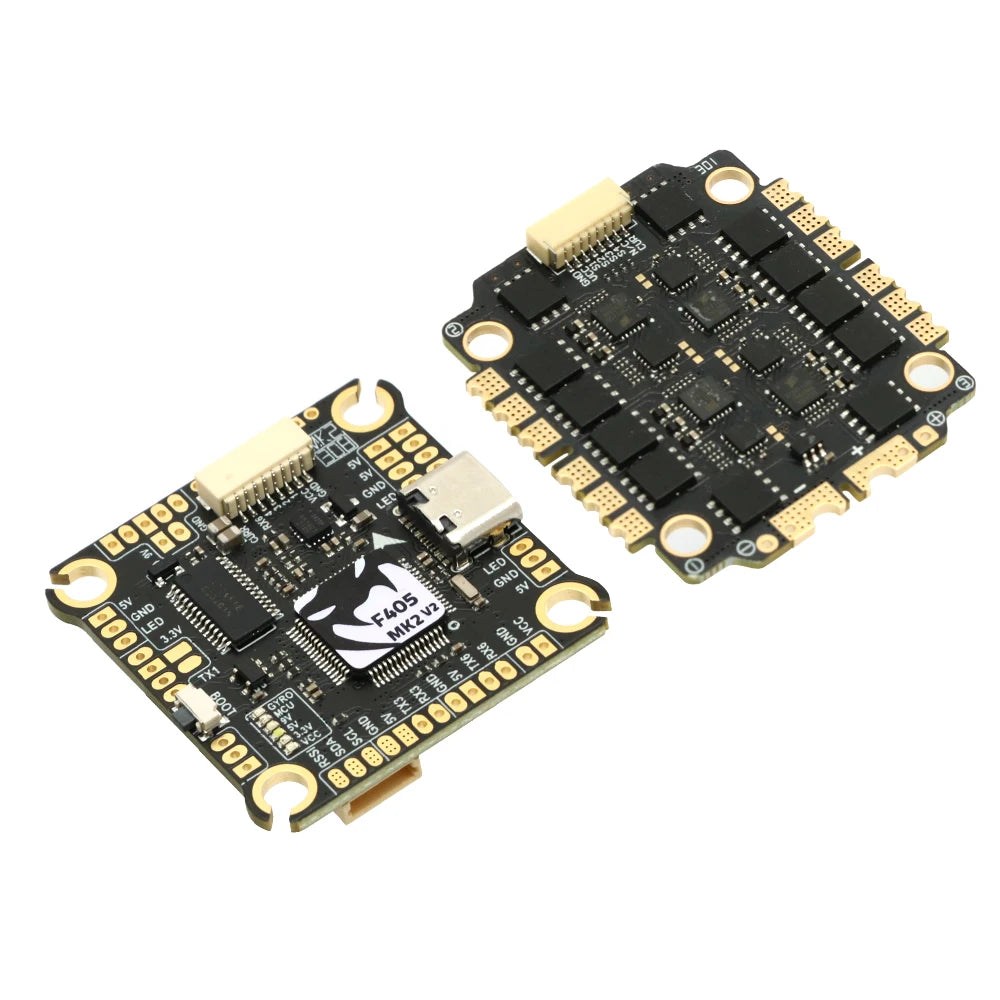Diatone MAMBA F405MK2 F405 MK2 Betaflight Flight Controller w/ F40 40A F50A 50A 3-6S DSHOT600 ESC for RC FPV Drone - Thedroneflight