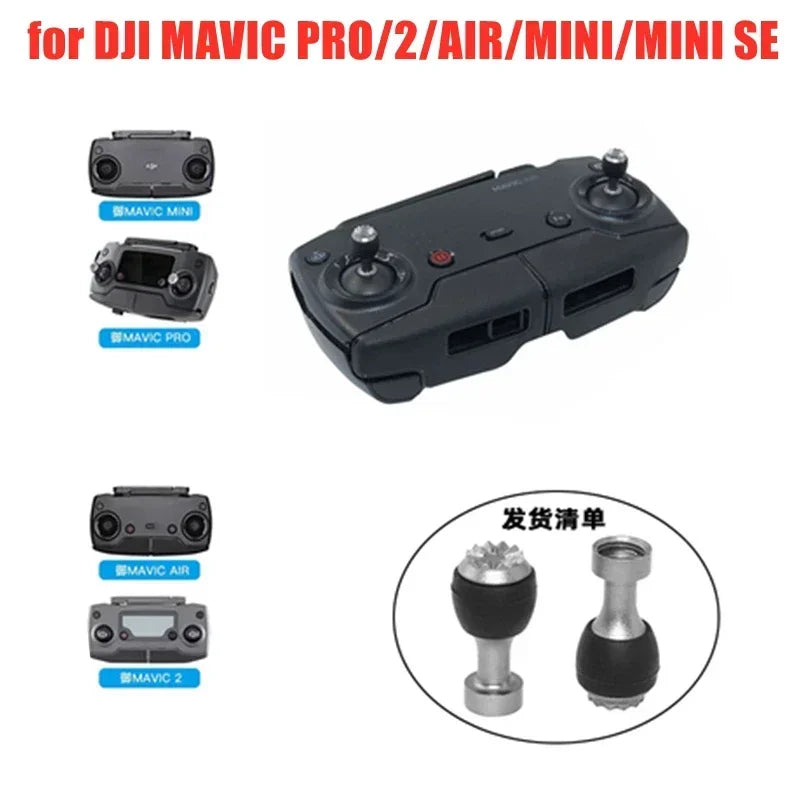 Joystick for DJI Mavic 3 Pro/Mini 4 Pro/Mini 3 Pro/Air 2S/3/Mini 2 RC 2/RC/ RC-N3 Remote Controller Thumb Rocker Drone Accessory - Thedroneflight