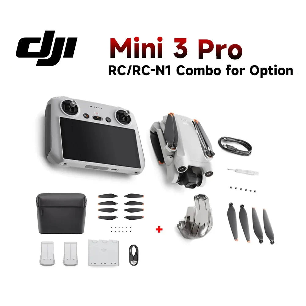 DJI Mini 3 Pro Drone - 4K Video, True Vertical Shooting, GPS Under 249g
