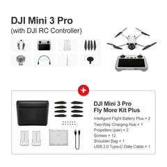 DJI Mini 3 Pro Drone - 4K Video, True Vertical Shooting, GPS Under 249g