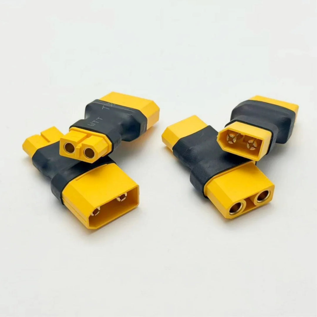 XT60–XT90 Connector Adapters 4-Pack | Male & Female Options