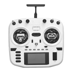 White RadioMaster Boxer Crush transmitter, front view