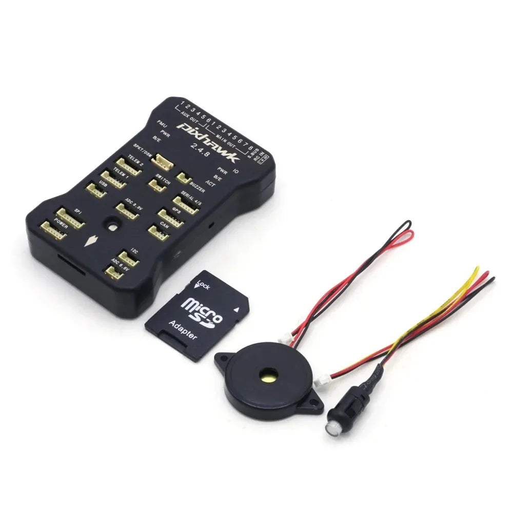 Pixhawk PX4 2.4.8 Flight Controller 32-Bit Autopilot with Safety Switch & Buzzer