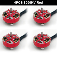 RCinpower GTS V3 1203 Brushless Motor 4PCS — 11500KV / 8000KV / 6000KV, 2–3" Toothpick & Micro FPV Racing