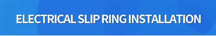 Rotating conductive slip ring inner diameter 25.4 hollow circuit slip ring circuit conductive ring