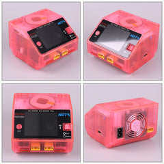 HOTA D6 Pro Dual-Channel Smart Charger — AC 200W / DC 650W, 15A×2, 1–6S LiPo/LiHV/LiFe, App Control, Wireless Charging