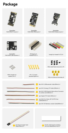 SpeedyBee F405 WING APP FC, Fixed Wing RC Plane Board, Reliable Flight Control, Compact & Easy to Configure