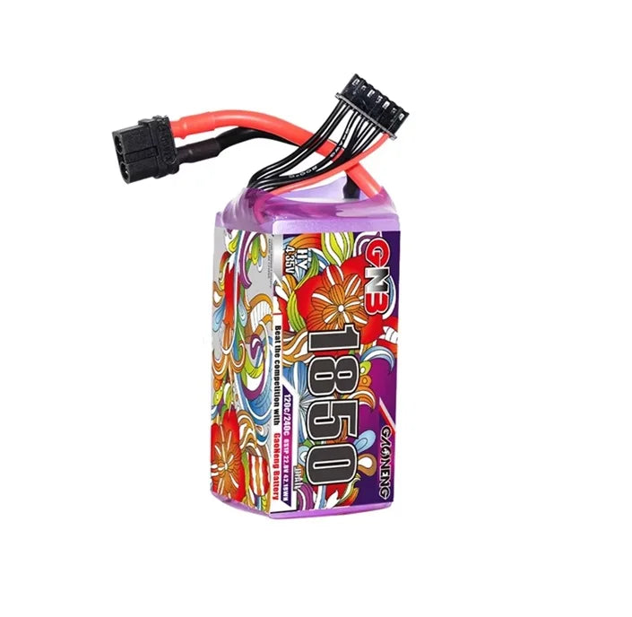 GNB 6S LiPo Battery 2-Pack — 22.8V, 120C/150C, XT60, FPV Racing Drone (1100/1300/1500/1850mAh)