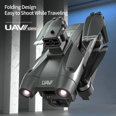 JJRC X28 GPS Drone 4K EIS Dual-Camera FPV Foldable RC Quadcopter Brushless Motor Obstacle Avoidance 2.4G WiFi - Thedroneflight