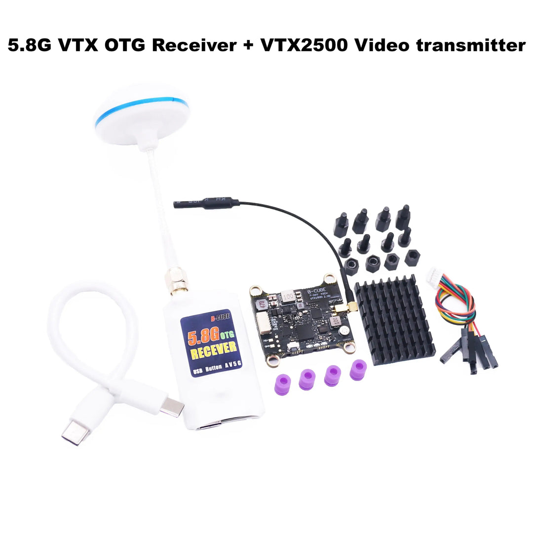 B-CUBE 5.8G VTX 800/1000/1600/2500mW 48CH Video Transmitter - Long Range FPV