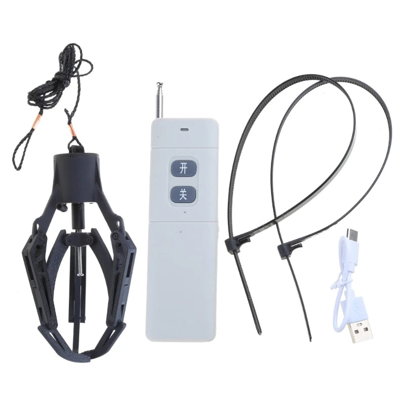 RC Mechanical Hook Grabber | Universal Claw Attachment for Drones