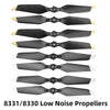 8PCS Replacement Low Noise 8331/8330 Propeller for DJI MAVIC PRO Platinum Drone Spare Parts Props Folding Blade Wing Accessories