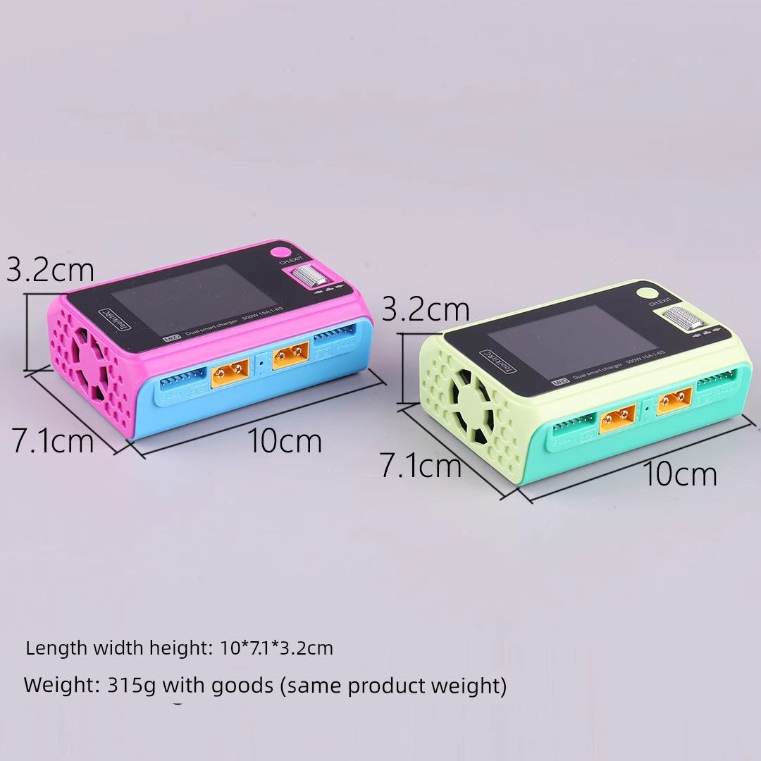 Toolkitrc Hawaii M6d Mojito Version Balance Charger 6S Lithium Battery Dual-Channel 500W Model Aircraft UAV