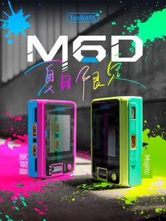 Toolkitrc Hawaii M6d Mojito Version Balance Charger 6S Lithium Battery Dual-Channel 500W Model Aircraft UAV
