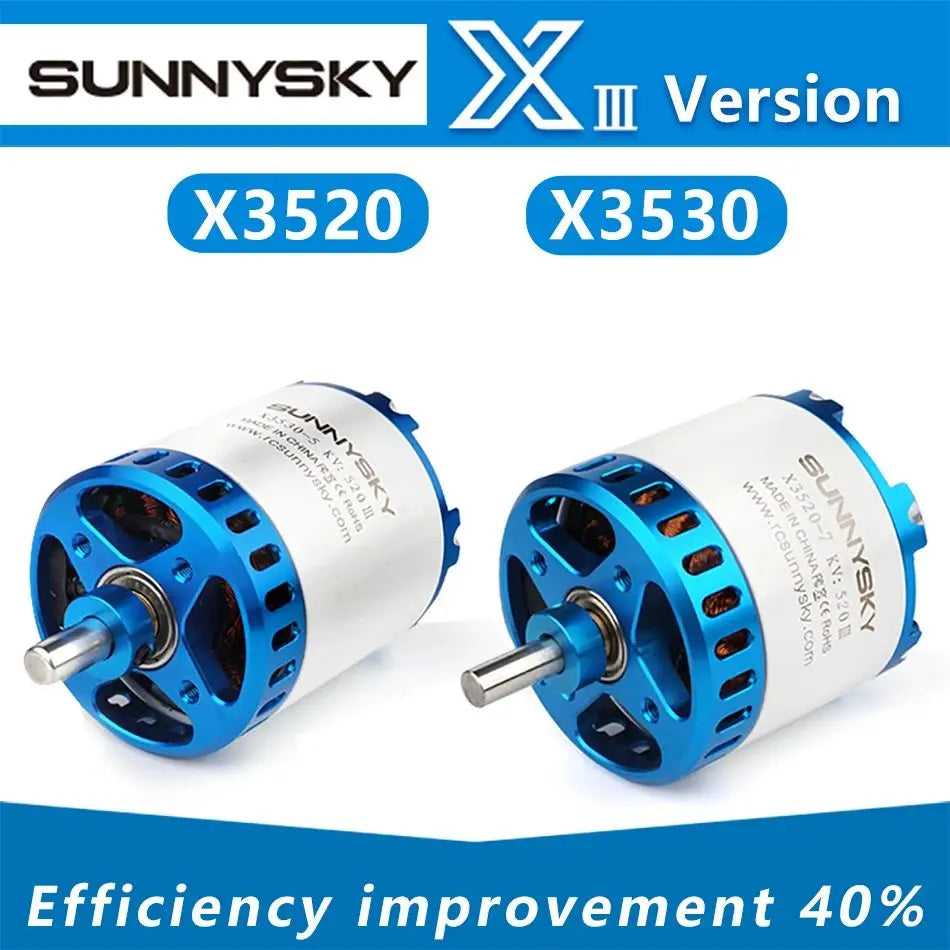 SUNNYSKY X3520-III X3530-III 560KV 780KV 445KV Brushless Motor with Box for RC Quadcopter Airplanes Fixed Wing Plane O - Thedroneflight