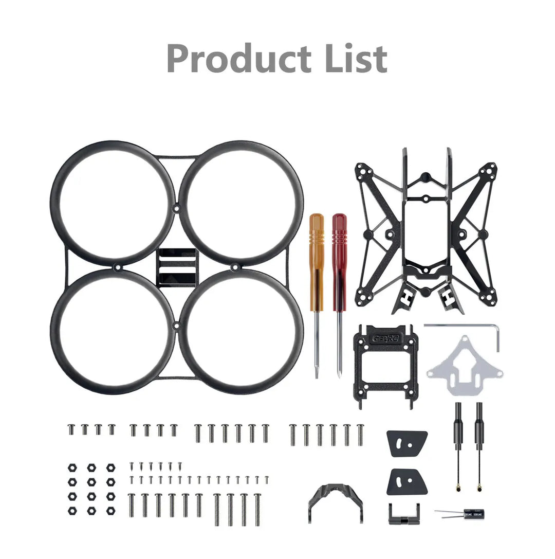 GEP-DS20 Frame 2Inch Parts Propeller Accessory Base Quadcopter FPV Freestyle RC Racing Drone DarkStar20 - Thedroneflight