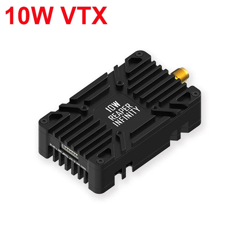 Foxeer Reaper Extreme V2 5.8G 2.5W 3W 72CH Pit FPV VTX Infinity 5W 10W 80CH VTX4.9G-6G Build-in Mic Fan for FPV Long Range Drone