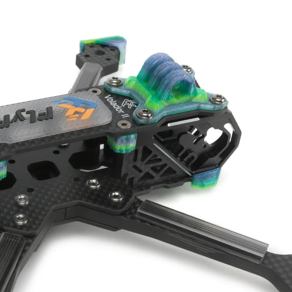 FlyFishRC II VX5 V2 5 inch T700 Volador FPV Freestyle Frame Kit compatible with DJI O3 Air Unit for FPV Racing Drone - Thedroneflight