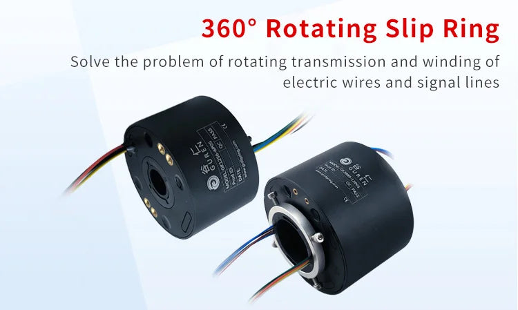 Rotating conductive slip ring inner diameter 25.4 hollow circuit slip ring circuit conductive ring