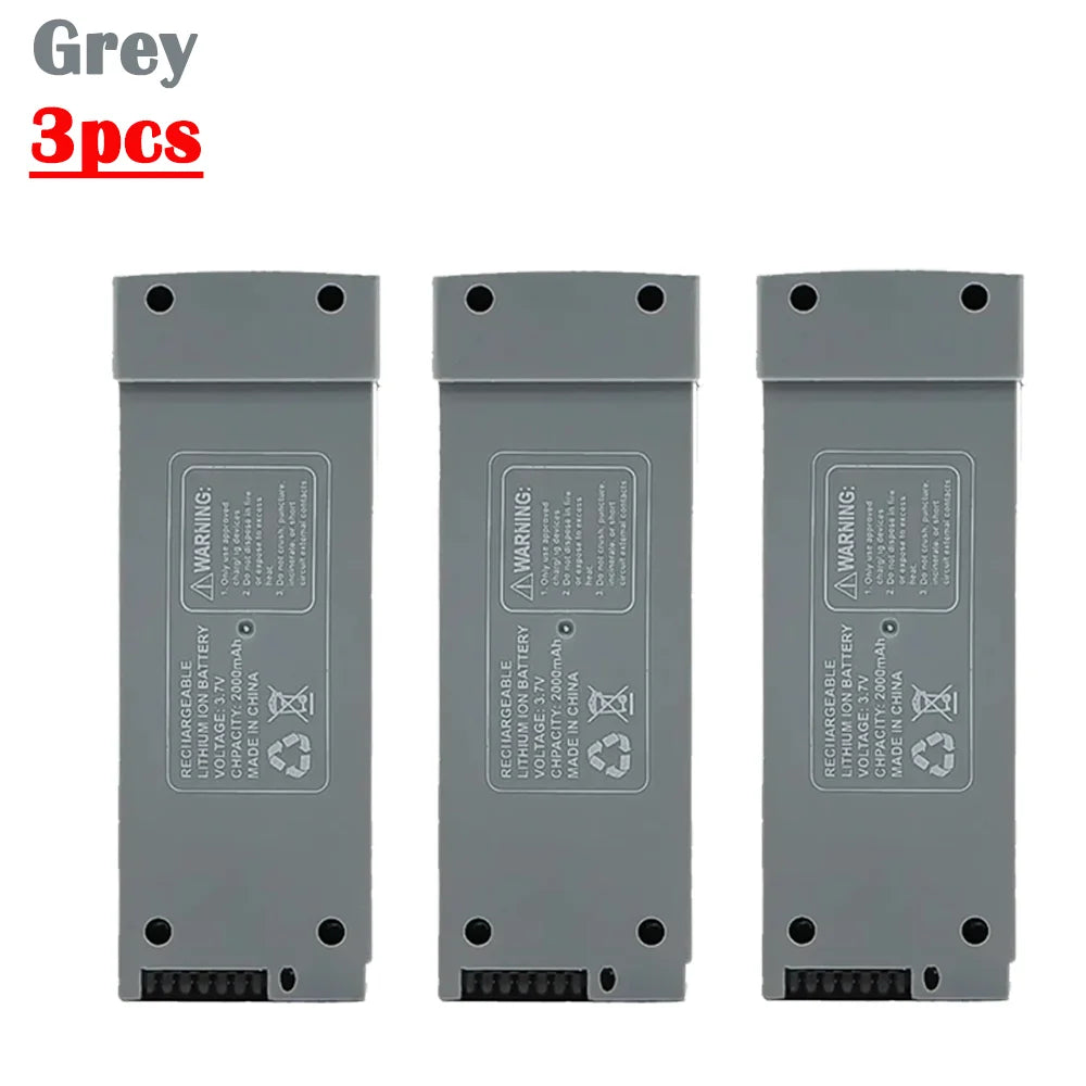 Original Z908 Pro MAX Battery for Z908 PRO MAX RC Plane 3.7V 2000MAh Oringal Z908 MAX Gray Battery Quadcopter Helicopter Parts - Thedroneflight