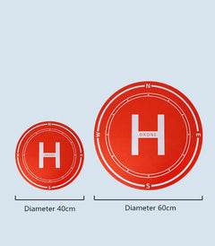 Drone Landing Pad Waterproof 40cm/75cm/110cm - Fast-Fold Helipad for DJI Mavic Mini Air 2S 3 Pro