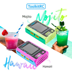 Toolkitrc M6d Summer Special Edition Balance Charger 6S Lithium Battery Dual-Channel 500W Model Aircraft UAV FPV