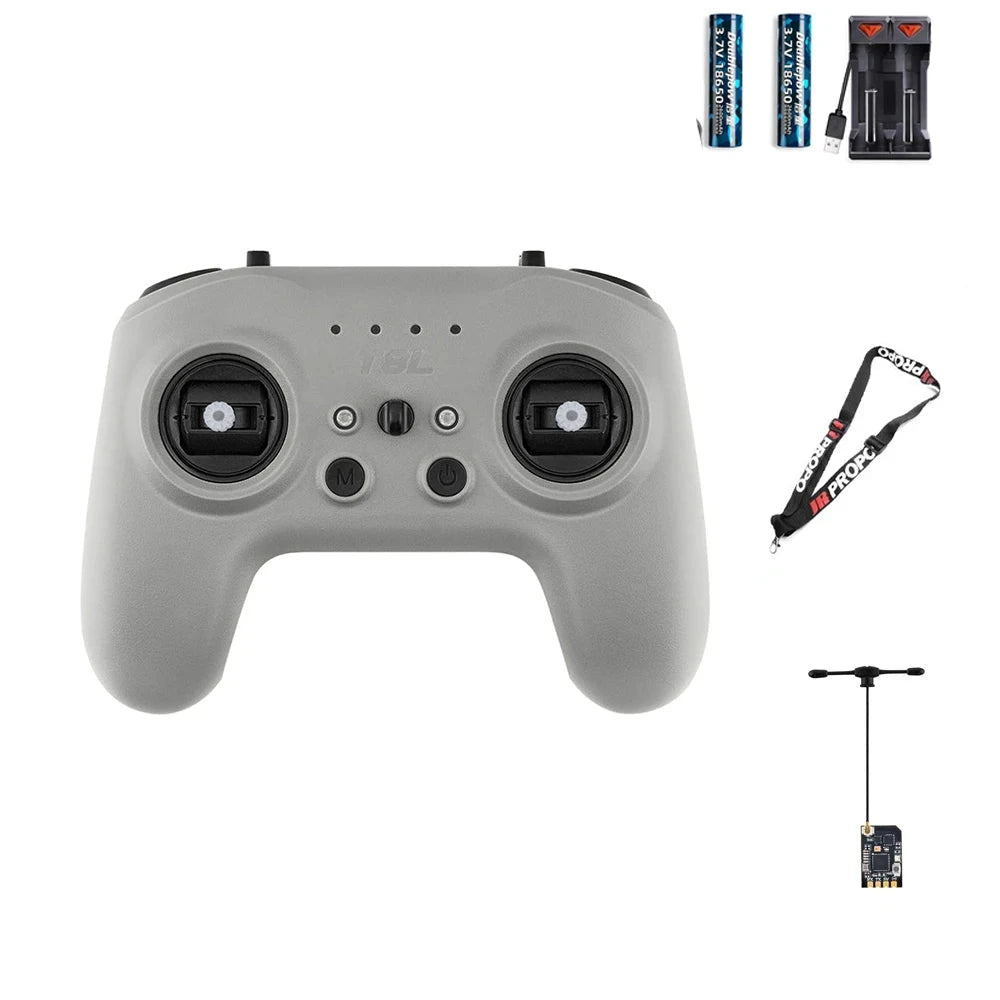 RadioMaster T8L Radio Transmitter - 2.4G ELRS 10CH X5 Hall Gimbal 10-100mW Wi-Fi Upgrade Remote Controller