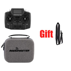 RadioMaster GX12 with carrying case and neck strap